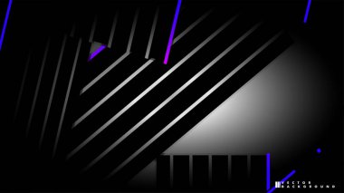 Soyut vektör arkaplanı. Geometrik Çizgiler - Yaratıcı ve İlham Tasarımı