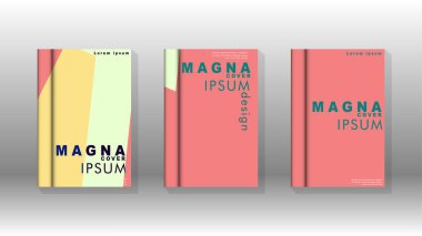 Soyut kitap kapağı düzeninin arka planı. Broşürler, dergiler, vektör şablonları vb. için. Modern tasarımlar Eps 10'da geometrik desenler oluşturur