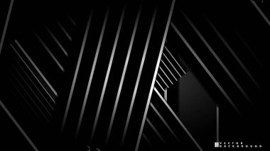 Soyut vektör arka planı. Geometrik Çizgiler