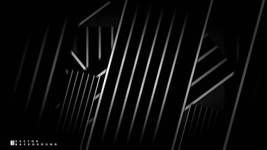 Soyut vektör arka planı. Geometrik Çizgiler