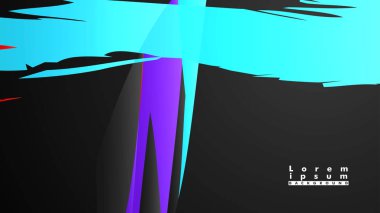 Renkli geometrik arka planlar. Basit form kompozisyonu. Eps10 vektör şablonu