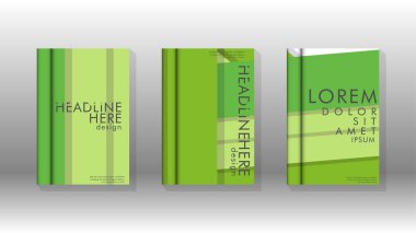 Kapak kitabı kavramı soyut geometrik arka plan renk ve şekillerin bir kombinasyonu ile