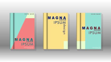 Soyut kitap kapağı düzeninin arka planı. Broşürler, dergiler, vektör şablonları vb. için. Modern tasarımlar Eps 10'da geometrik desenler oluşturur