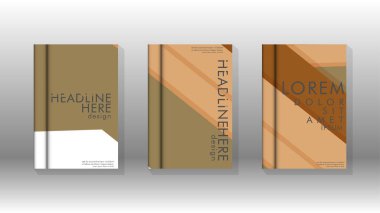 Kapak kitabı kavramı soyut geometrik arka plan renk ve şekillerin bir kombinasyonu ile