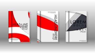 Arka kapak sıvı elemanları ile. Tasarım kavramı kitap. Fütüristik iş düzeni. Dijital poster şablonu. Tasarlamak vektör - eps10