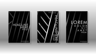 Geometrik tasarım arka planlı kapak kitabı.