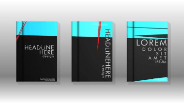 Kitap Kapağı renkli geometrik arka planlar.