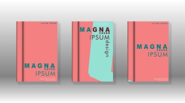 Soyut kitap kapağı düzeninin arka planı. Broşürler, dergiler, vektör şablonları vb. için. Modern tasarımlar Eps 10'da geometrik desenler oluşturur