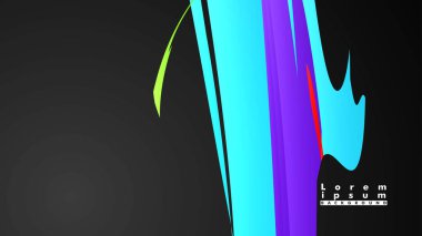 Renkli geometrik arka planlar. Basit form kompozisyonu. Eps10 vektör şablonu