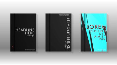 Kitap Kapağı renkli geometrik arka planlar.