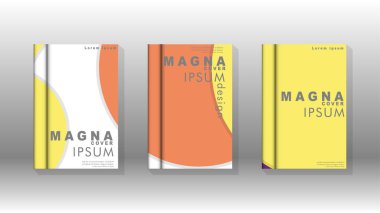 Posterler, kapaklar, broşürler, şirket yıllık iş, vb için soyut daire şekil arka planlar.