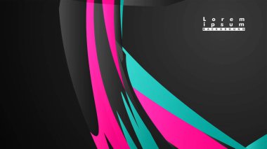 Renkli geometrik arka planlar. Basit form kompozisyonu. Eps10 vektör şablonu