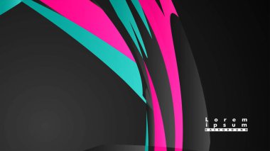 Renkli geometrik arka planlar. Basit form kompozisyonu. Eps10 vektör şablonu