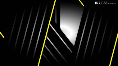 Soyut vektör arkaplanı. Geometrik Çizgiler - Yaratıcı ve İlham Tasarımı