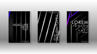 Geometrik tasarım arka planlı kapak kitabı.