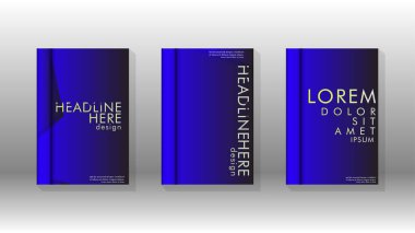 Soyut vektör düzeni arka planı. Broşürler, yıllık, dergi, vektör şablonları vb. için.