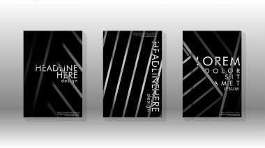 Geometrik tasarım arka planlı kapak kitabı.