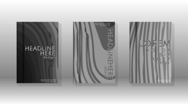 Geometrik tasarım arka planlı kapak kitabı.