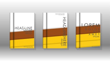 Kapak kitabı kavramı soyut geometrik arka plan renk ve şekillerin bir kombinasyonu ile