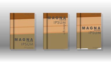 Kapak kitabı kavramı soyut geometrik arka plan renk ve şekillerin bir kombinasyonu ile