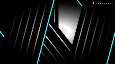 Soyut vektör arkaplanı. Geometrik Çizgiler - Yaratıcı ve İlham Tasarımı