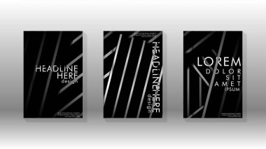 Geometrik tasarım arka planlı kapak kitabı.