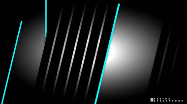 Soyut vektör arkaplanı. Geometrik Çizgiler - Yaratıcı ve İlham Tasarımı