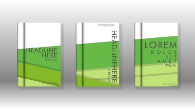 Kapak kitabı kavramı soyut geometrik arka plan renk ve şekillerin bir kombinasyonu ile