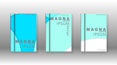 Posterler, kapaklar, broşürler, şirket yıllık iş, vb için soyut daire şekil arka planlar.