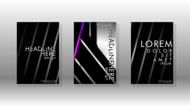 Geometrik tasarım arka planlı kapak kitabı.