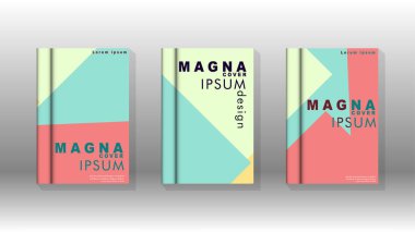 Soyut kitap kapağı düzeninin arka planı. Broşürler, dergiler, vektör şablonları vb. için. Modern tasarımlar Eps 10'da geometrik desenler oluşturur