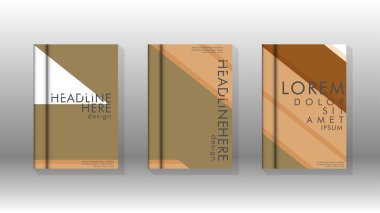 Kapak kitabı kavramı soyut geometrik arka plan renk ve şekillerin bir kombinasyonu ile