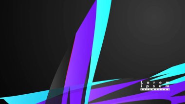 Renkli geometrik arka planlar. Basit form kompozisyonu. Eps10 vektör şablonu