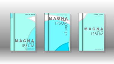 Posterler, kapaklar, broşürler, şirket yıllık iş, vb için soyut daire şekil arka planlar.