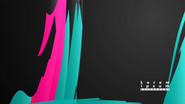 Renkli geometrik arka planlar. Basit form kompozisyonu. Eps10 vektör şablonu