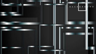 Modern Soyut Vektör Kutusu Arka Plan. beyaz degrade şeritler ile. eps 10 şablonu