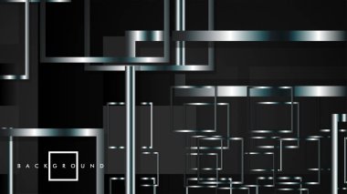 Modern Soyut Vektör Kutusu Arka Plan. beyaz degrade şeritler ile. eps 10 şablonu