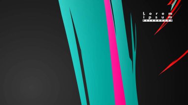 Renkli geometrik arka planlar. Basit form kompozisyonu. Eps10 vektör şablonu