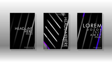 Geometrik tasarım arka planlı kapak kitabı.