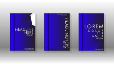 Soyut vektör düzeni arka planı. Broşürler, yıllık, dergi, vektör şablonları vb. için.