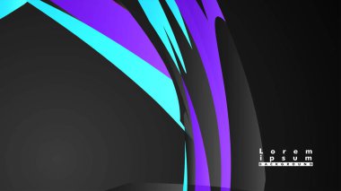 Renkli geometrik arka planlar. Basit form kompozisyonu. Eps10 vektör şablonu