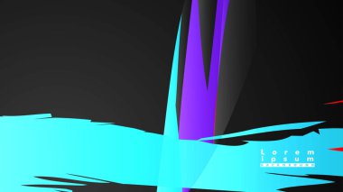 Renkli geometrik arka planlar. Basit form kompozisyonu. Eps10 vektör şablonu