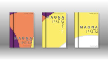 Minimal vektör tasarımı kapsar. Yuvarlak şekiller kompozisyon. Eps10 vektör şablonu