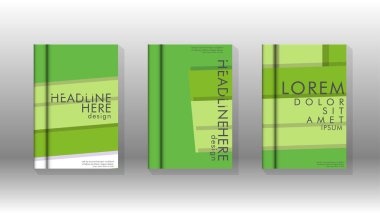 Kapak kitabı kavramı soyut geometrik arka plan renk ve şekillerin bir kombinasyonu ile