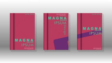 Soyut kitap kapağı düzeninin arka planı. Broşürler, dergiler, vektör şablonları vb. için. Modern tasarımlar Eps 10'da geometrik desenler oluşturur