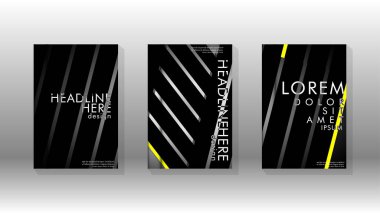 Geometrik tasarım arka planlı kapak kitabı.