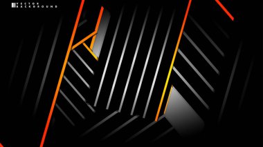 Soyut vektör arka planı. Geometrik Çizgiler