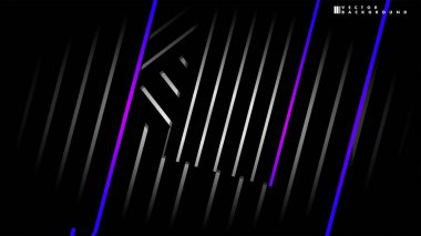 Soyut vektör arkaplanı. Geometrik Çizgiler - Yaratıcı ve İlham Tasarımı