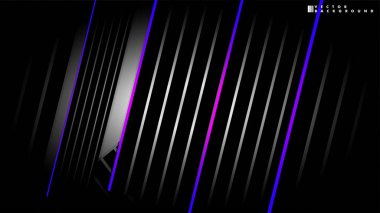 Soyut vektör arkaplanı. Geometrik Çizgiler - Yaratıcı ve İlham Tasarımı