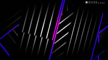 Soyut vektör arkaplanı. Geometrik Çizgiler - Yaratıcı ve İlham Tasarımı